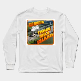 Visit Beautiful Three Mile Island Long Sleeve T-Shirt